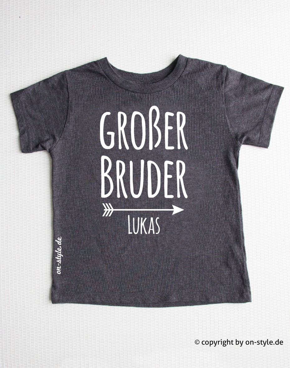 Geschwistershirt Pfeil - großer Bruder