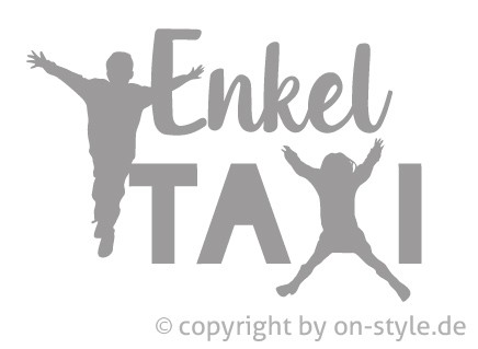 Autosticker - Enkel Taxi