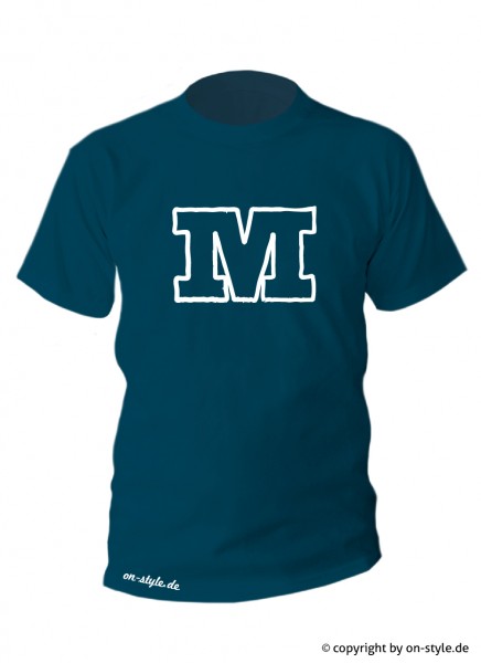 T-Shirt "Buchstabe"